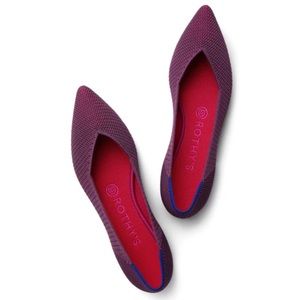 Rothys Berry Lattice Stitch Points